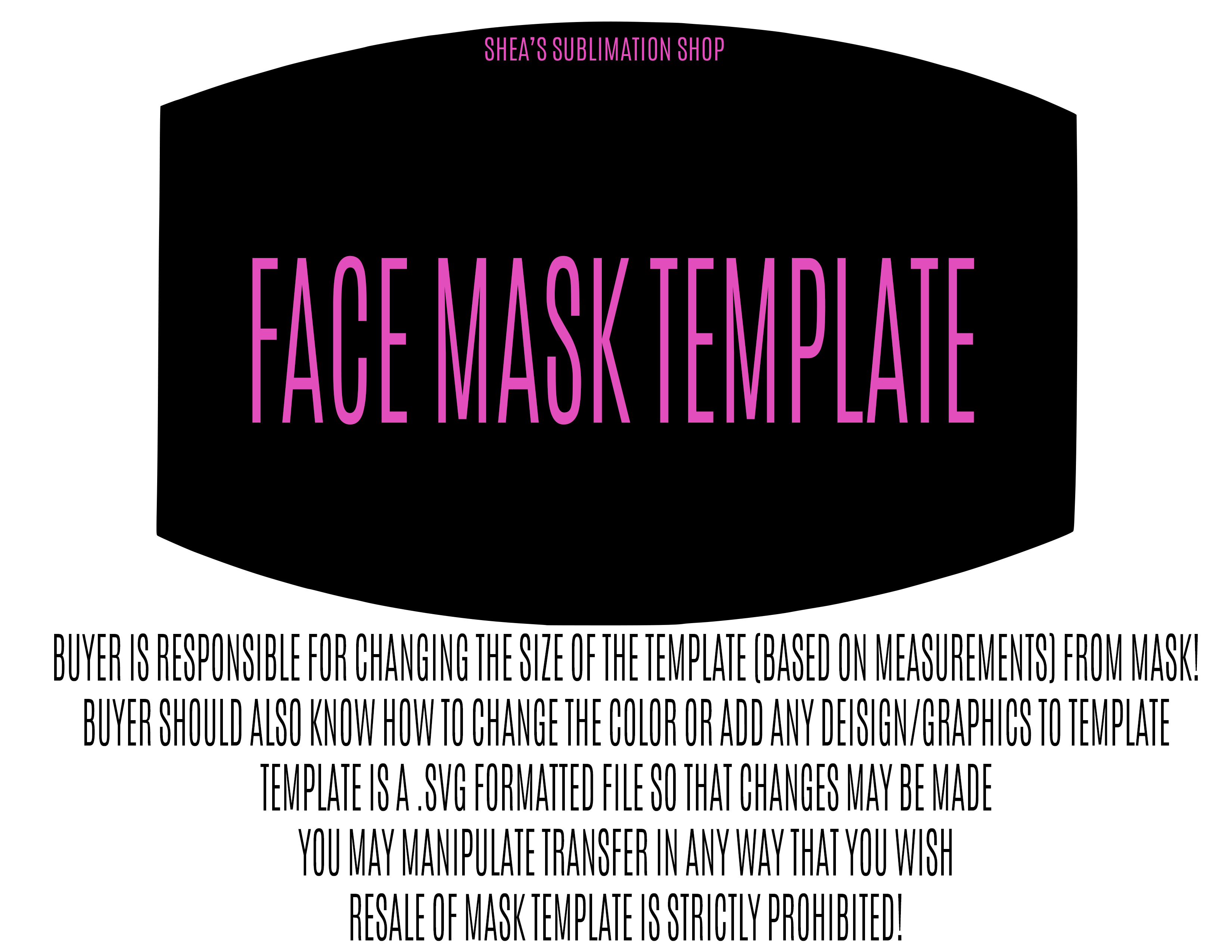 Download Blank Mask Template Mlasheaandcompany