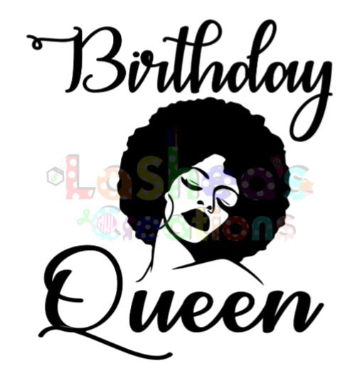 Download Birthday Queen Afro Chapter Digital File Mlasheaandcompany