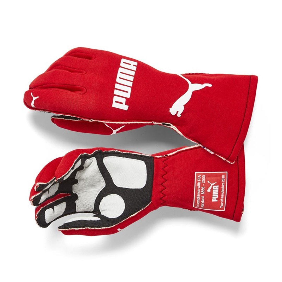 puma racing gloves with watch