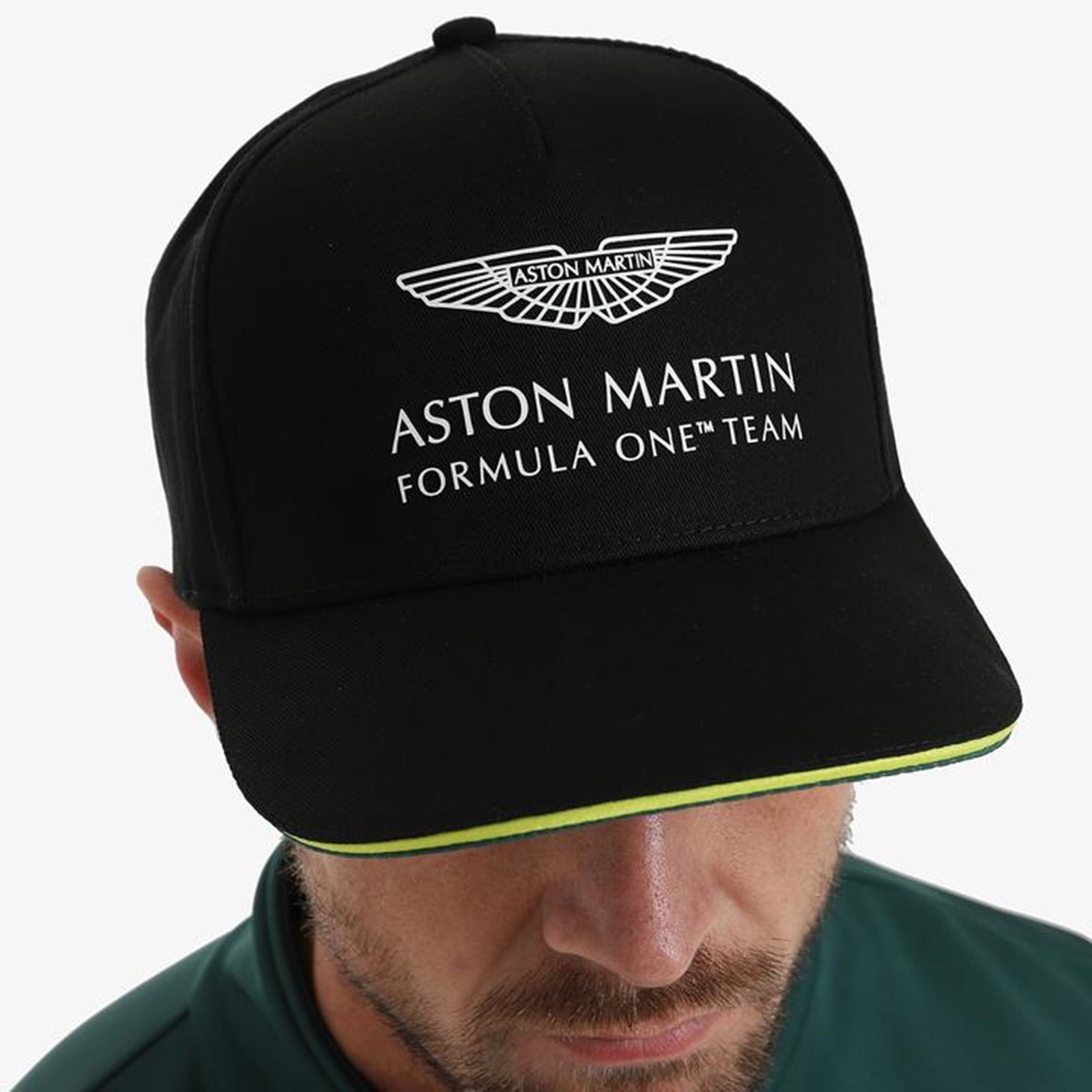 Aston Martin Cognizant F1 Team Cap Hat - BLACK - Official AMCF1 Mercha ...