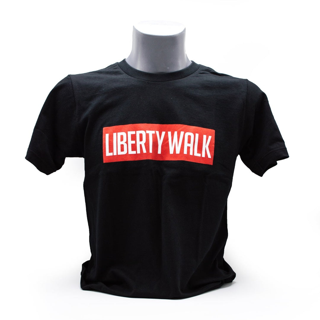 Liberty Walk Red Logo T-SHIRT - BLACK - (LBCT04) - Official Liberty Wa ...