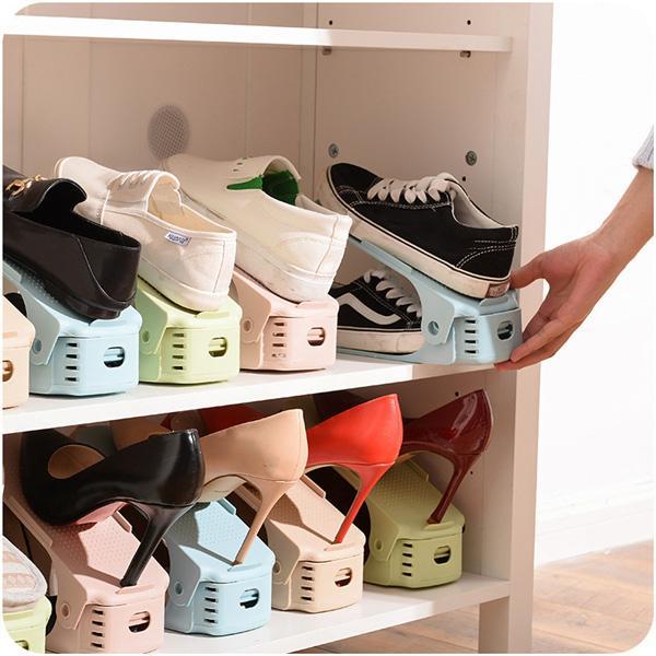 integral storage shoe rack