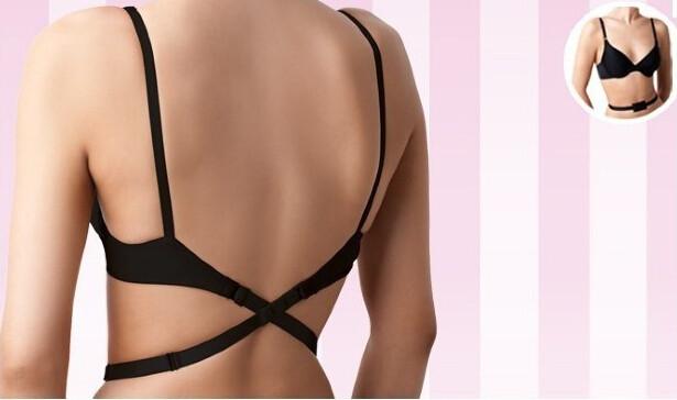 deep v low back bra