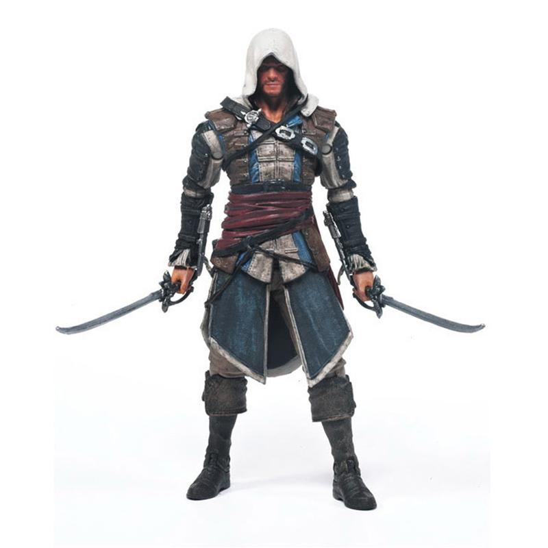 Assassins Creed 4 Black Flag Games Figurine Connor 15cm Pvc Model Figm Jetcube - hidden blade roblox
