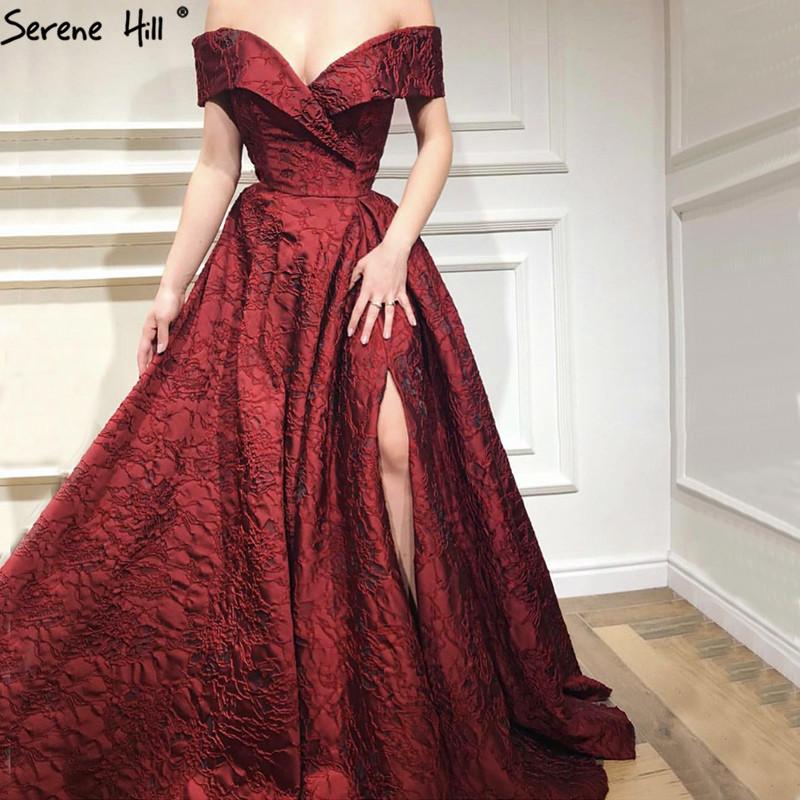 red gown design 2018