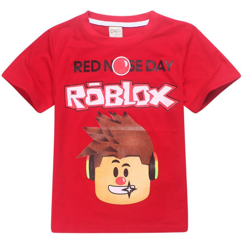 6 14 Y Kids Tops Cute Hot Sale Cartoon Roblox Red Nose Day Kids Baby B Jetcube - red nose roblox