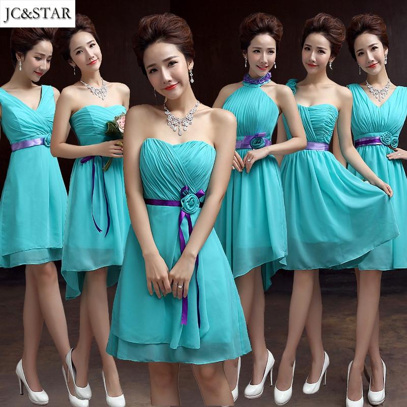 coral and turquoise bridesmaid dresses