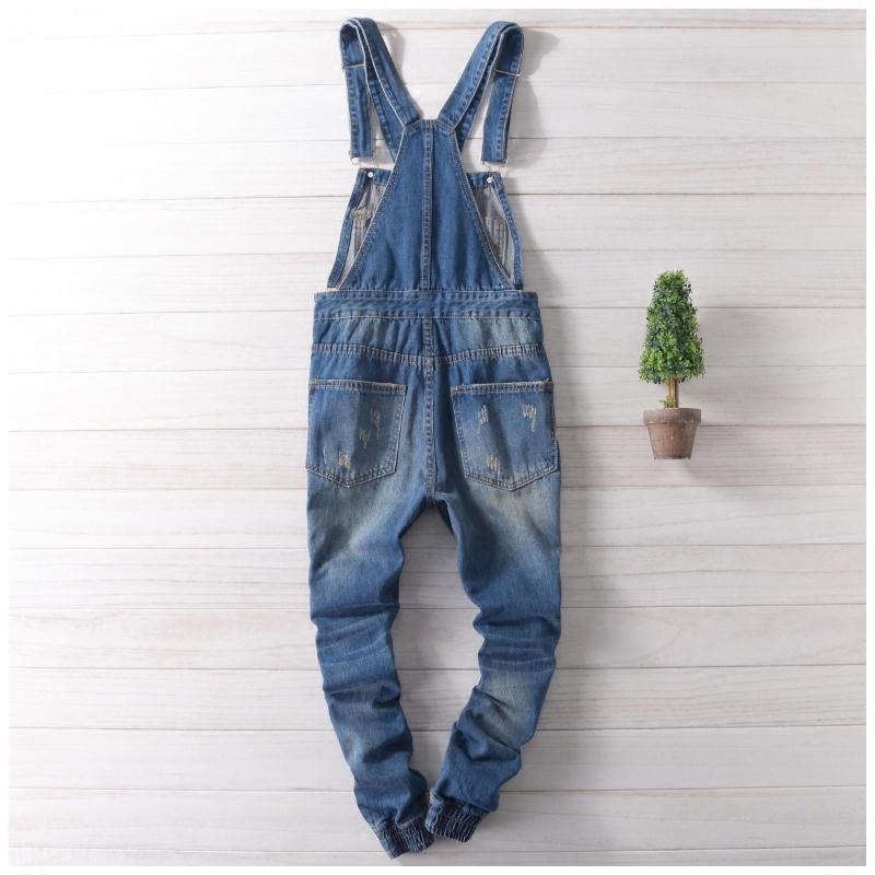 distressed overalls mens