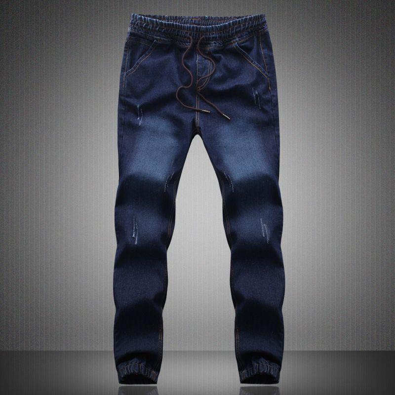 mens jean joggers pants