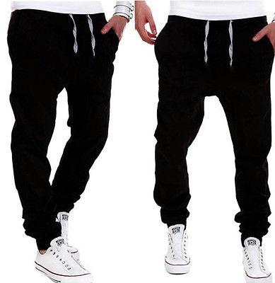 black khaki joggers mens