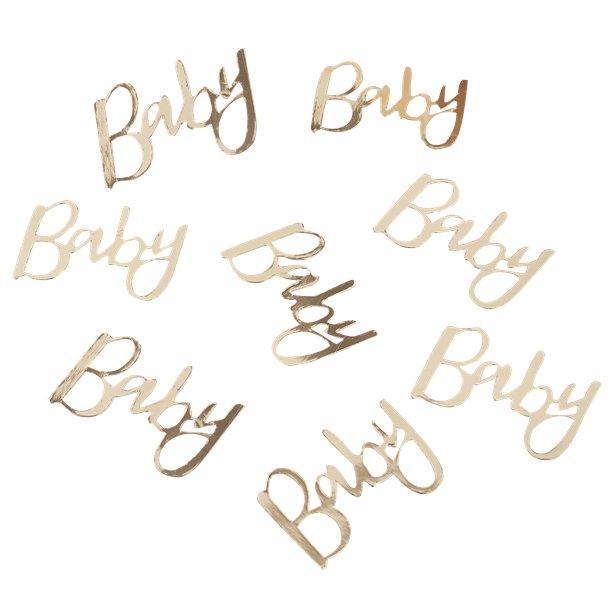 Oh Baby Gold 'Baby' Table Confetti  AJS Fiestas   