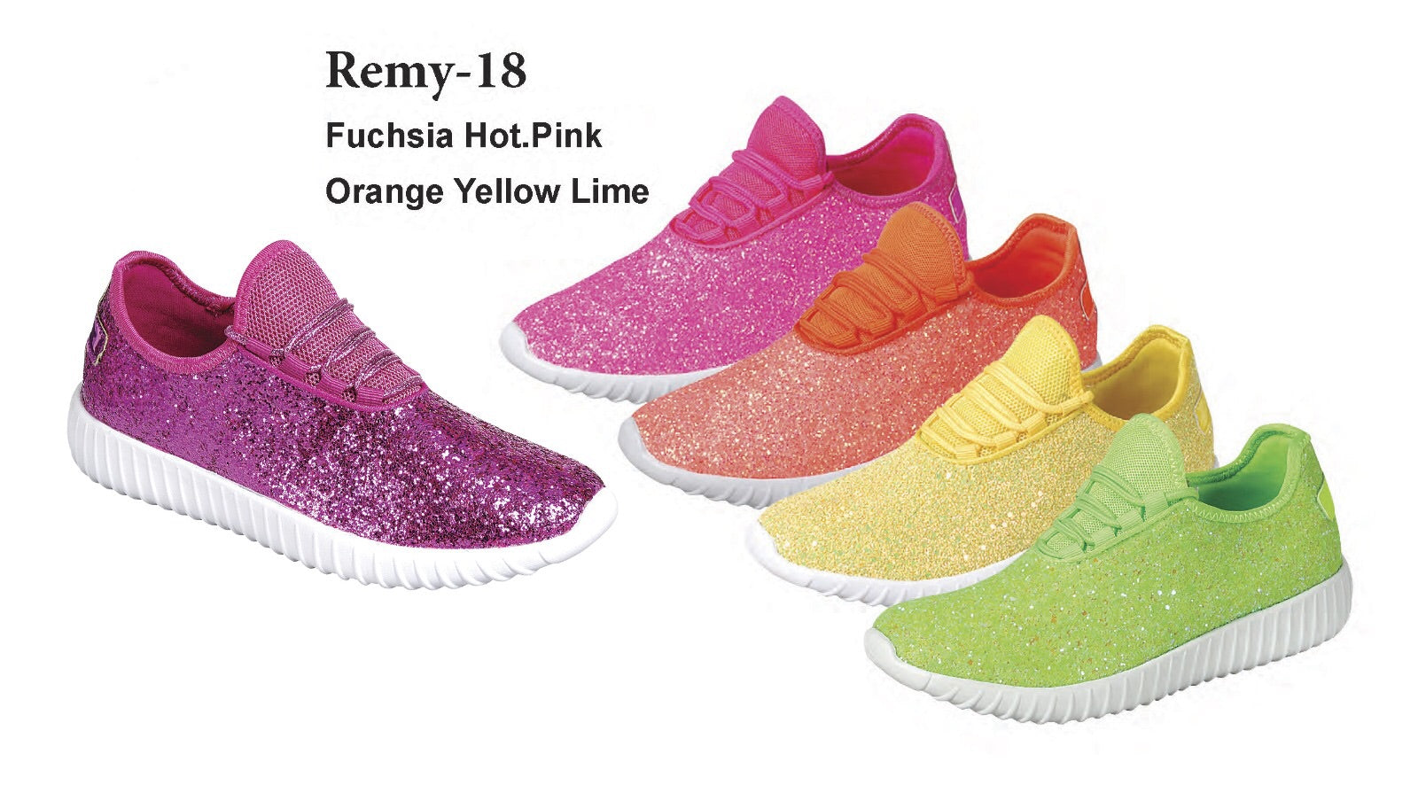 remy 18k glitter shoes