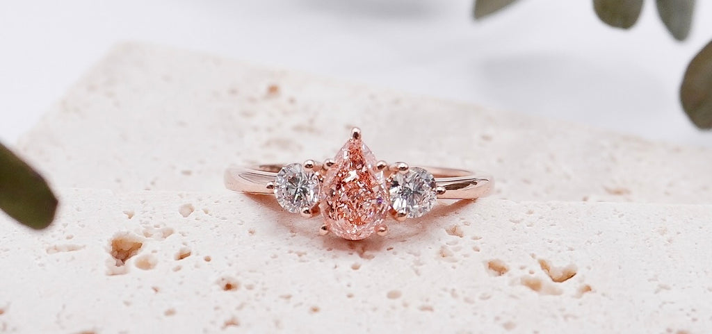 1 Carat Pink Marquise Cut Diamond at Rs 12000/carat in Surat | ID:  2852548832555