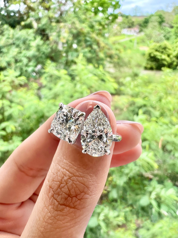 custom moissanite lab diamond engagement ring philippines