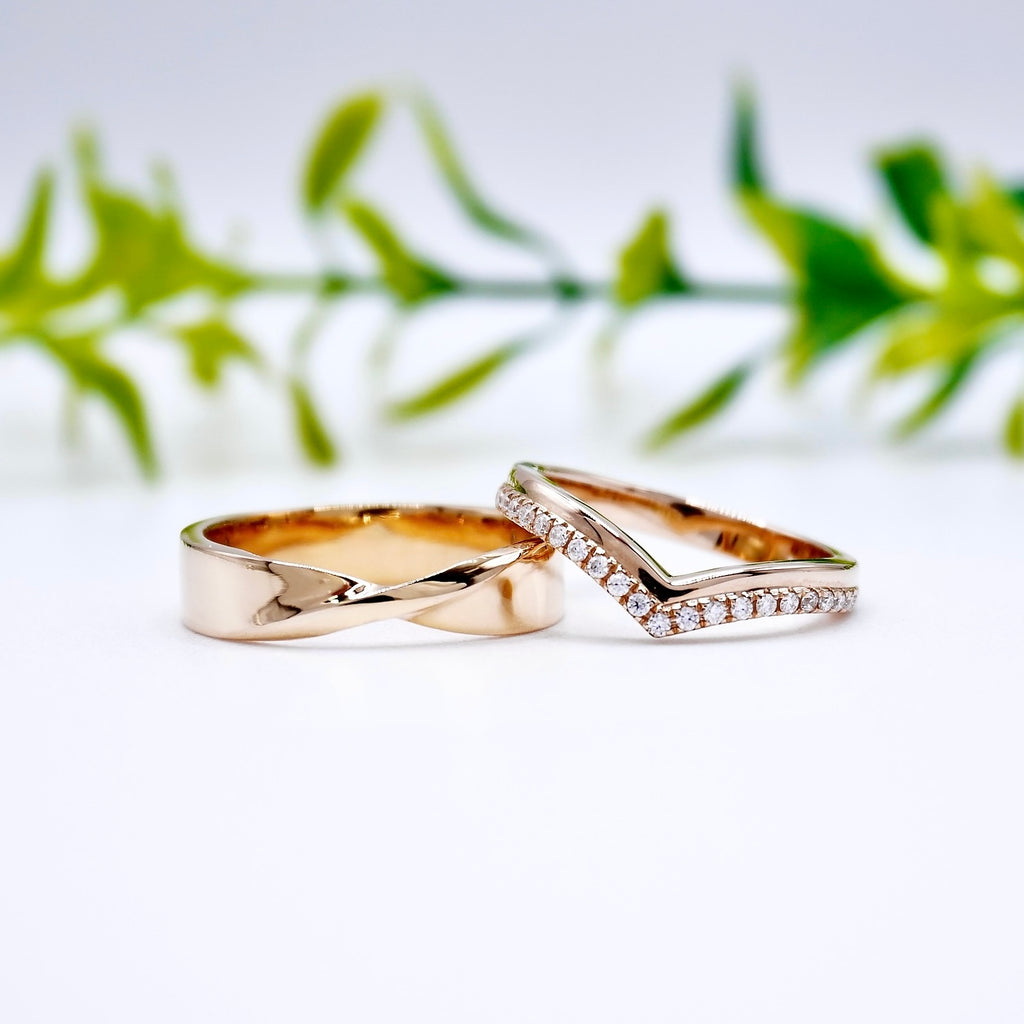 A Perfect Match? Pairing Engagement & Wedding Ring Designs | Riley & Grey