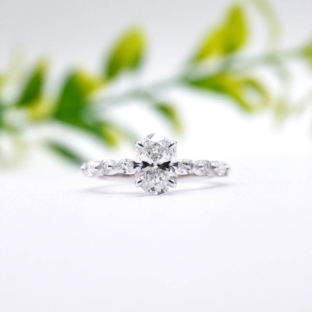 lab diamond moissanite buying guide lucce rings