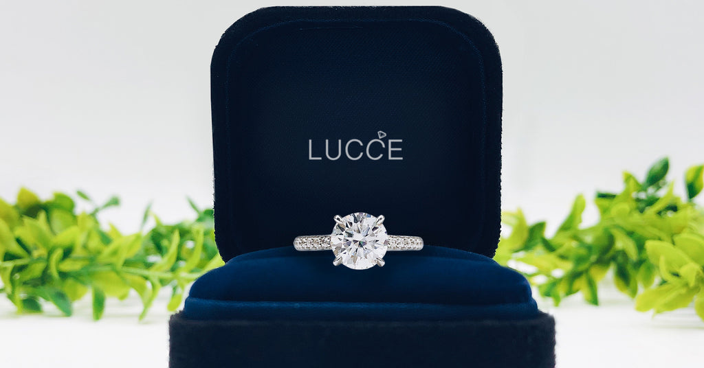 The Story Of Lucce'S Original Engagement Ring Box Logo – Lucce