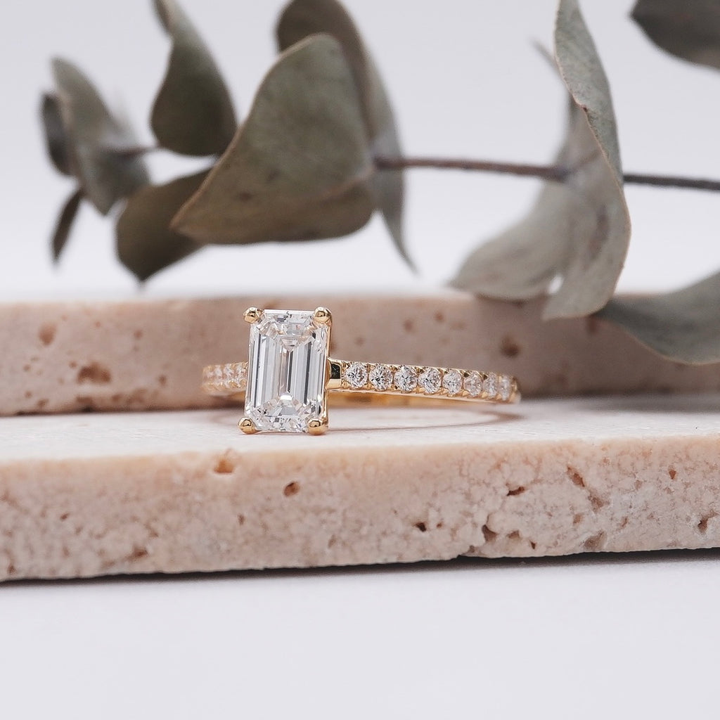 emerald cut diamond engagement rings philippines