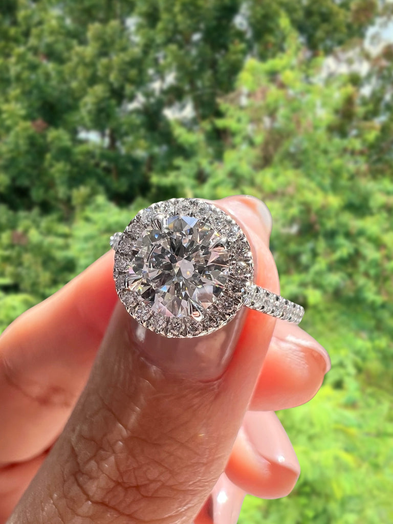 Engagement ring Wedding rings gold jewelry moissanite lab grown diamond manila philippines