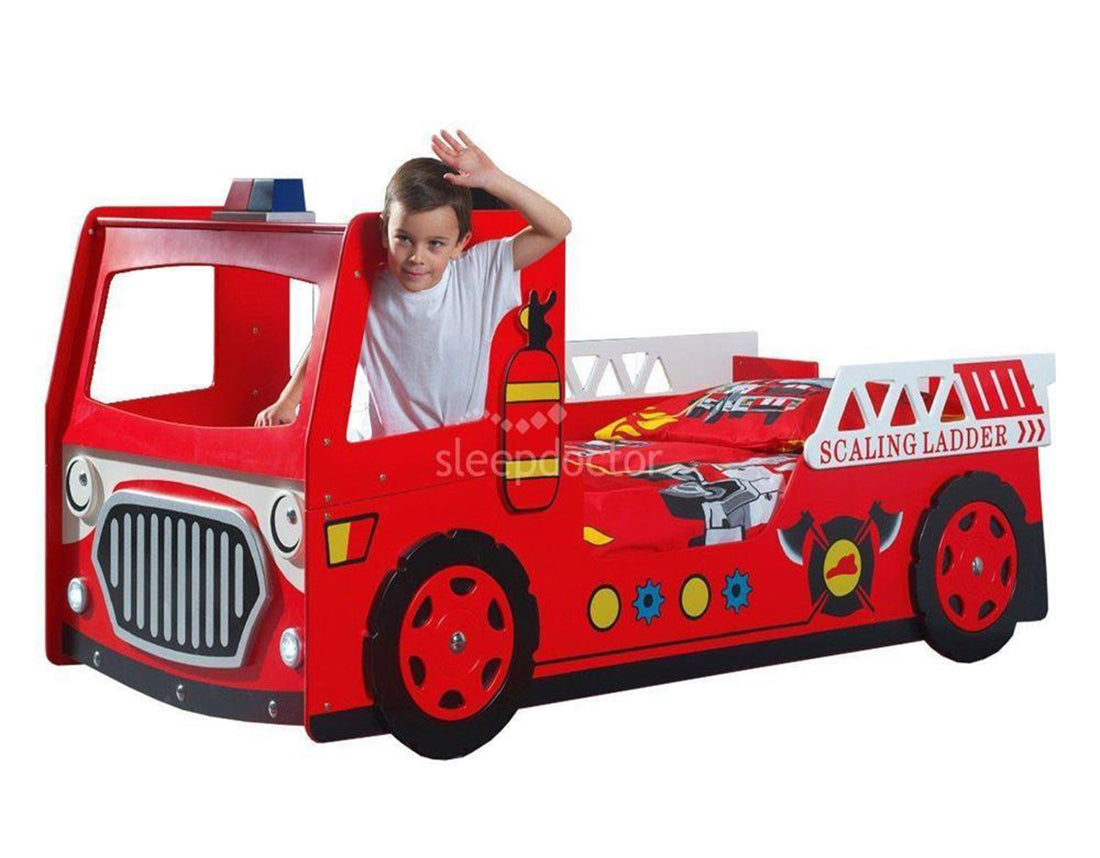 kids fire engine bed