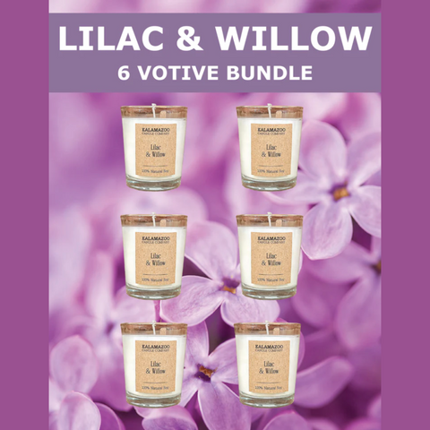 lilac and willow candle gift