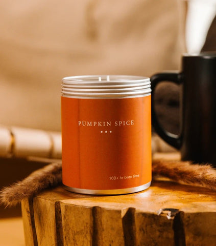 fall candles pumpkin spice