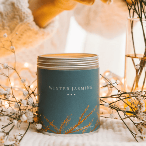 winter jasmine candle