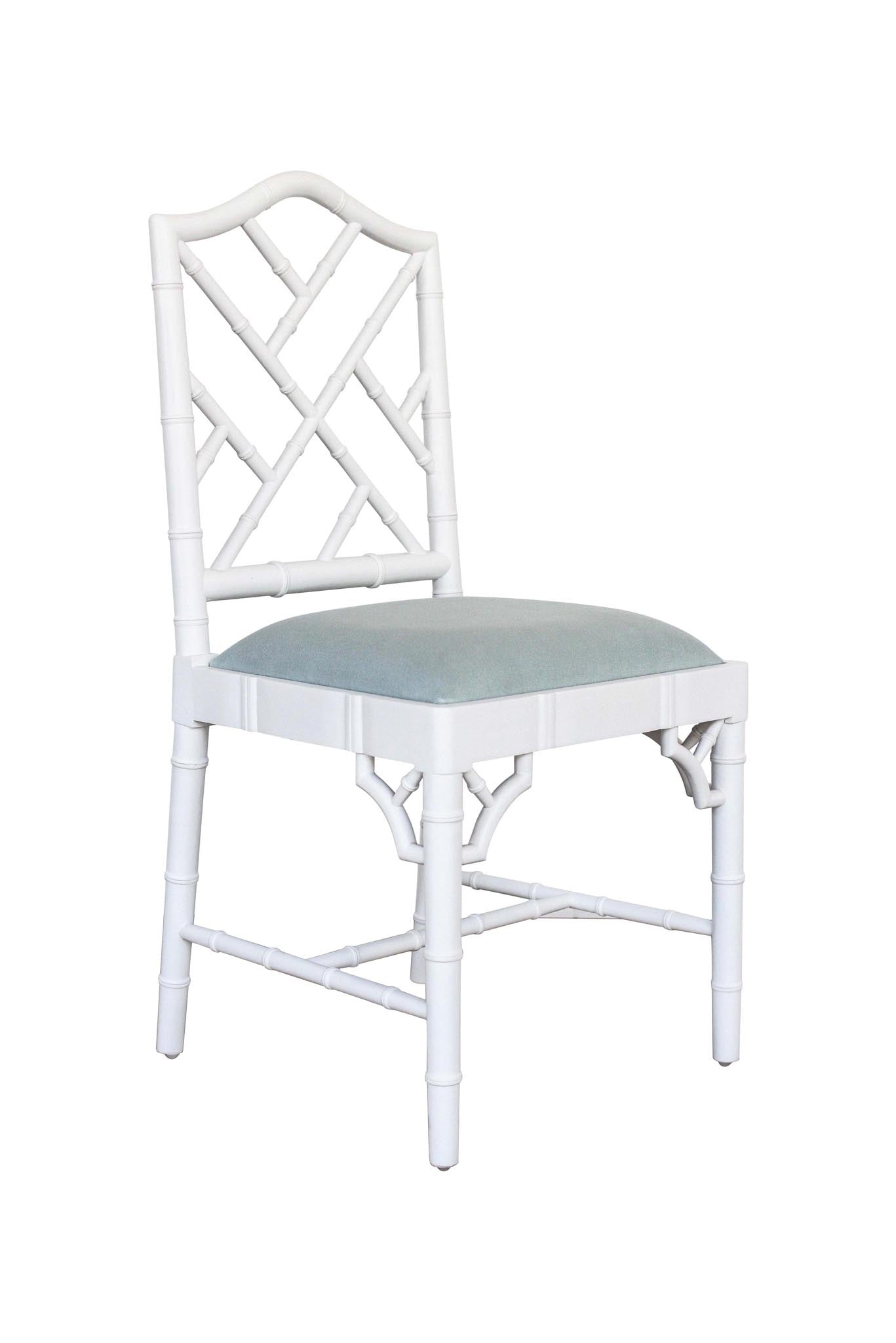 duck egg blue dining chair