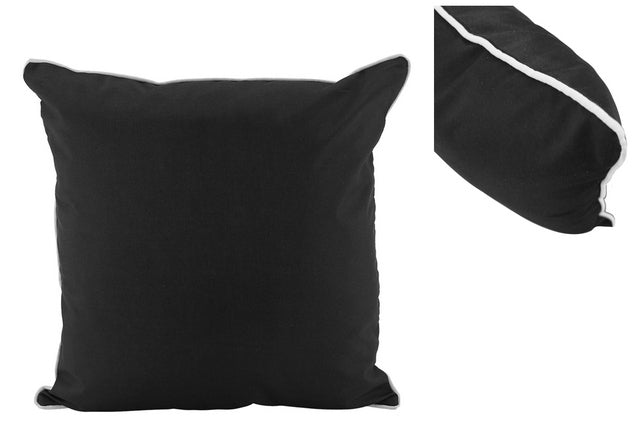 Large Black Outdoor Cushion