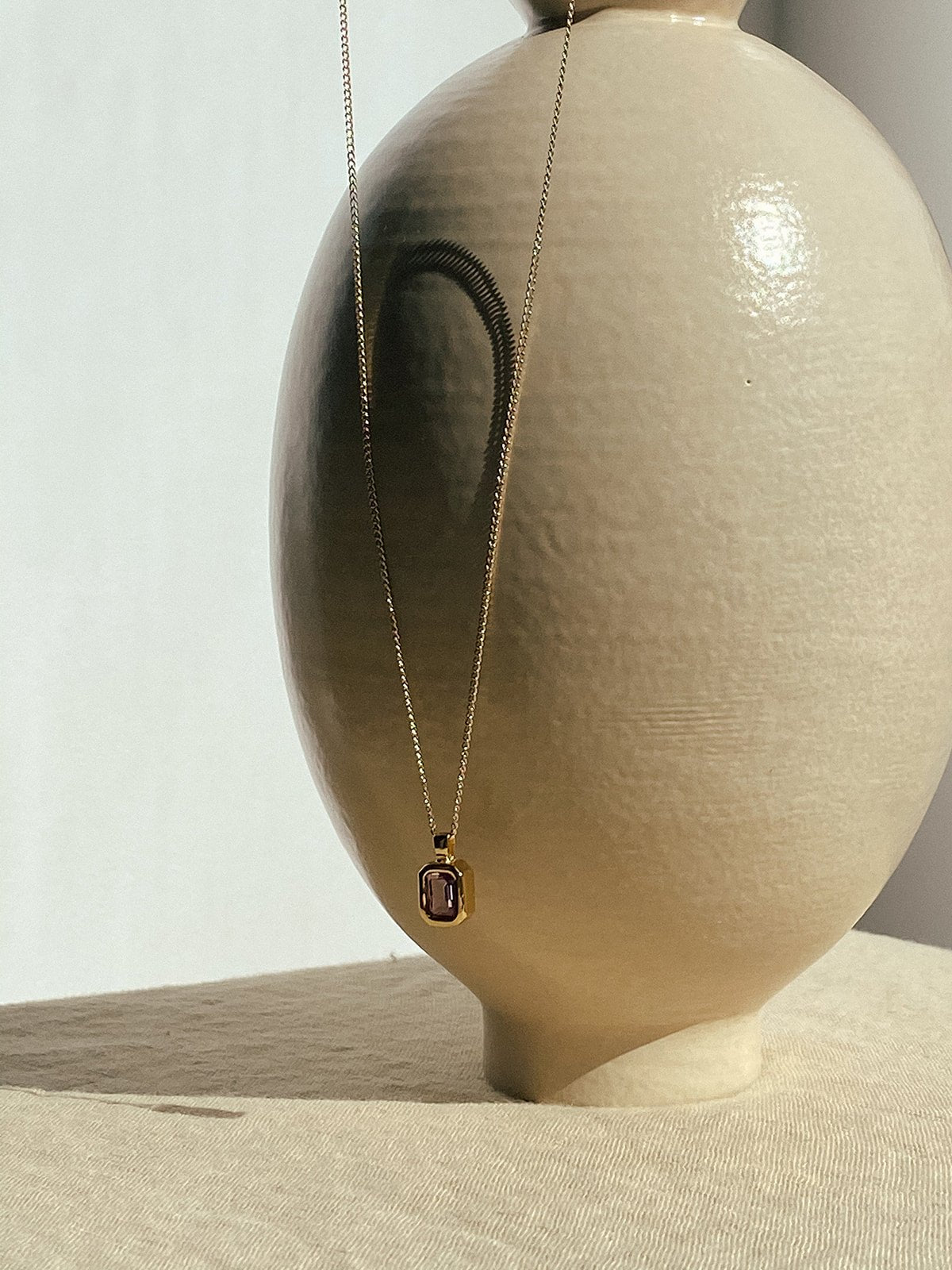 Penelope Necklace / Gold Alexandrite