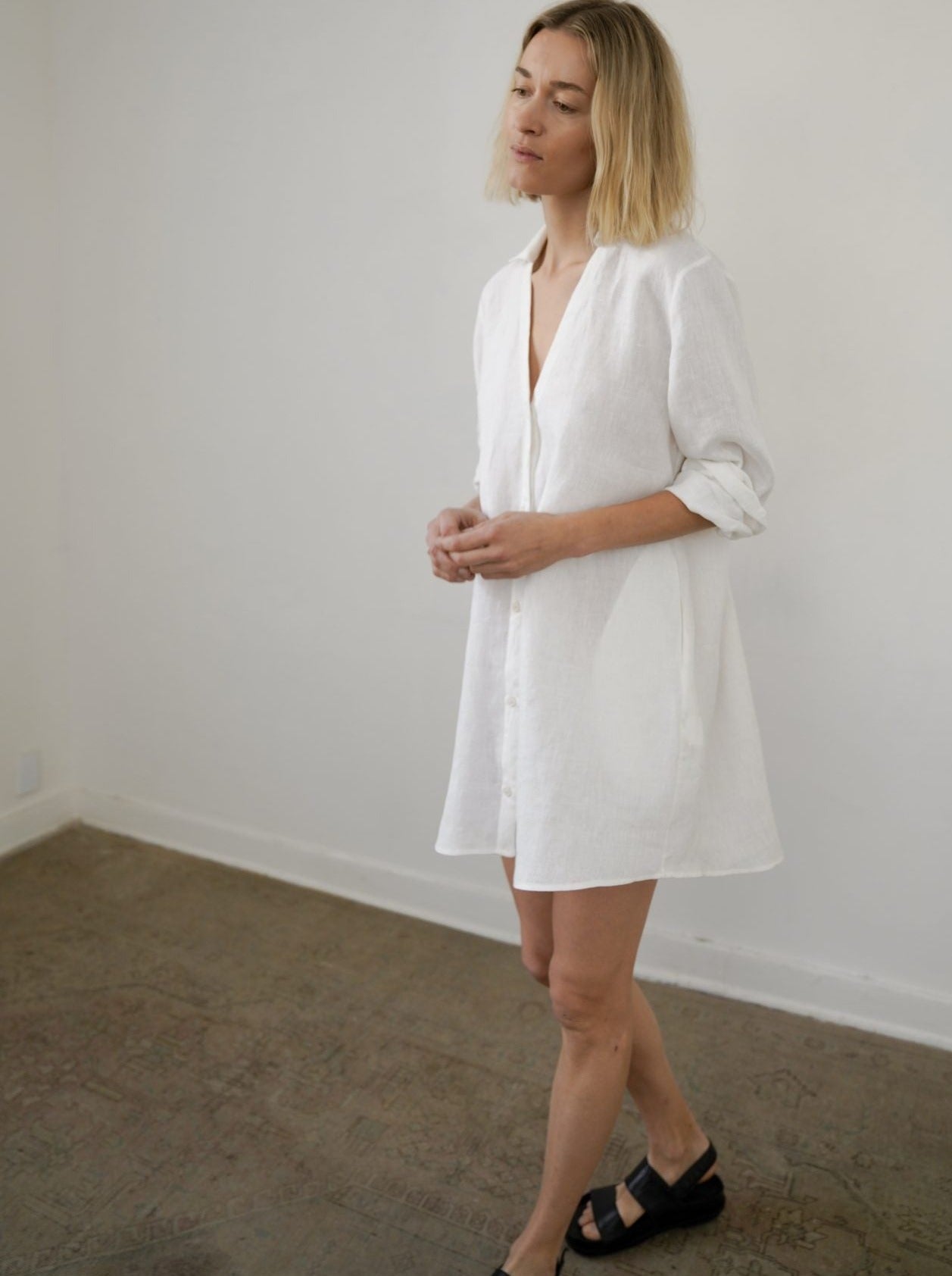 Jule Dress / White