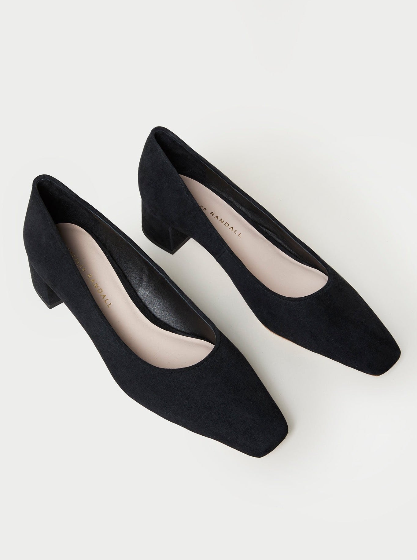 Nerine Mid Heel Pump / Black