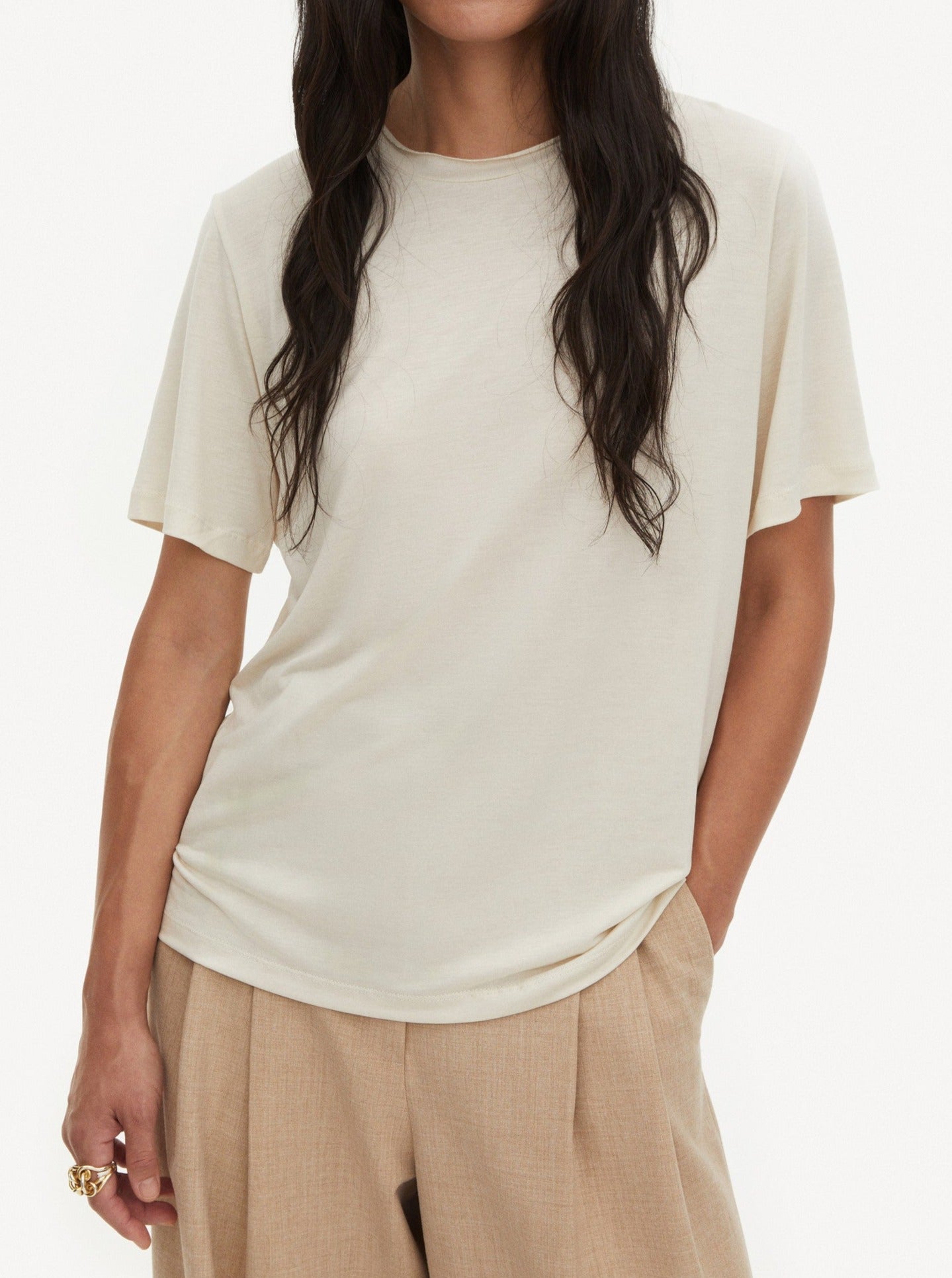 Aleah T-shirt / Whisper White