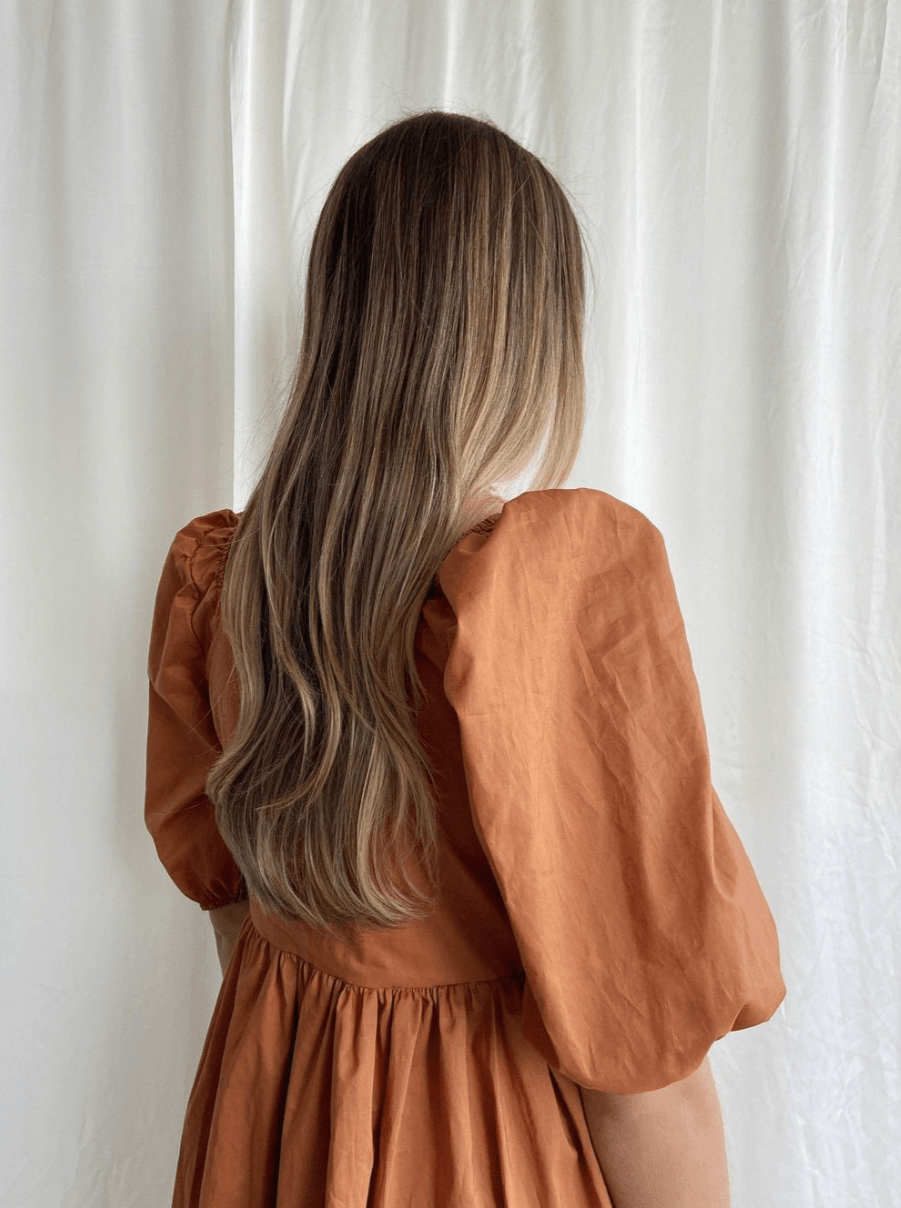 Maude Puff Top / Cinnamon