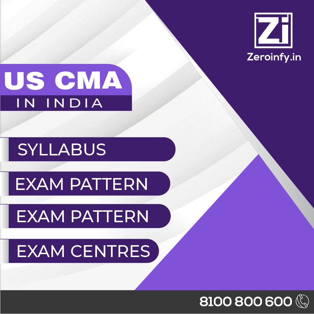 US CMA in India Syllabus Exam Pattern Exam Centres Zeroinfy