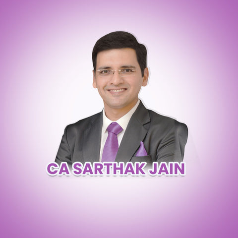 CA Sarthak Jain | CA Final FR best faculty