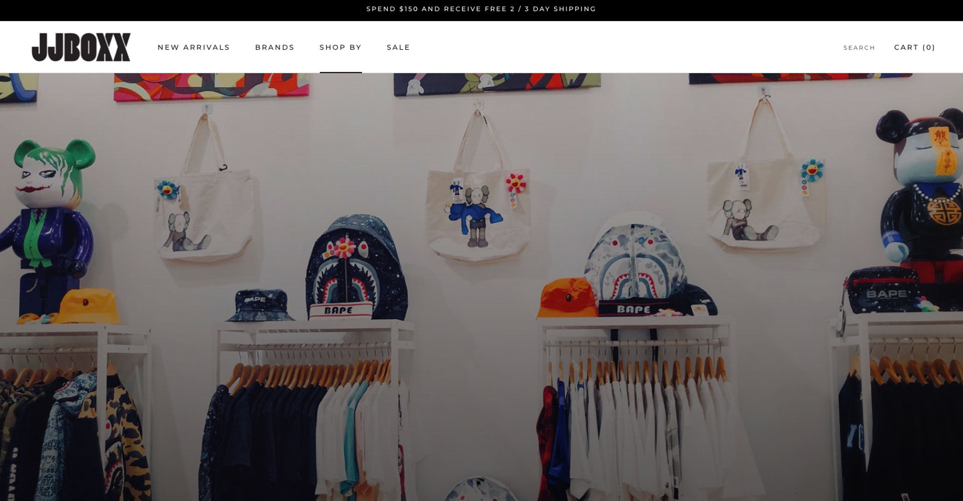 RC Website Design Company - JJBoxx Clothing Store