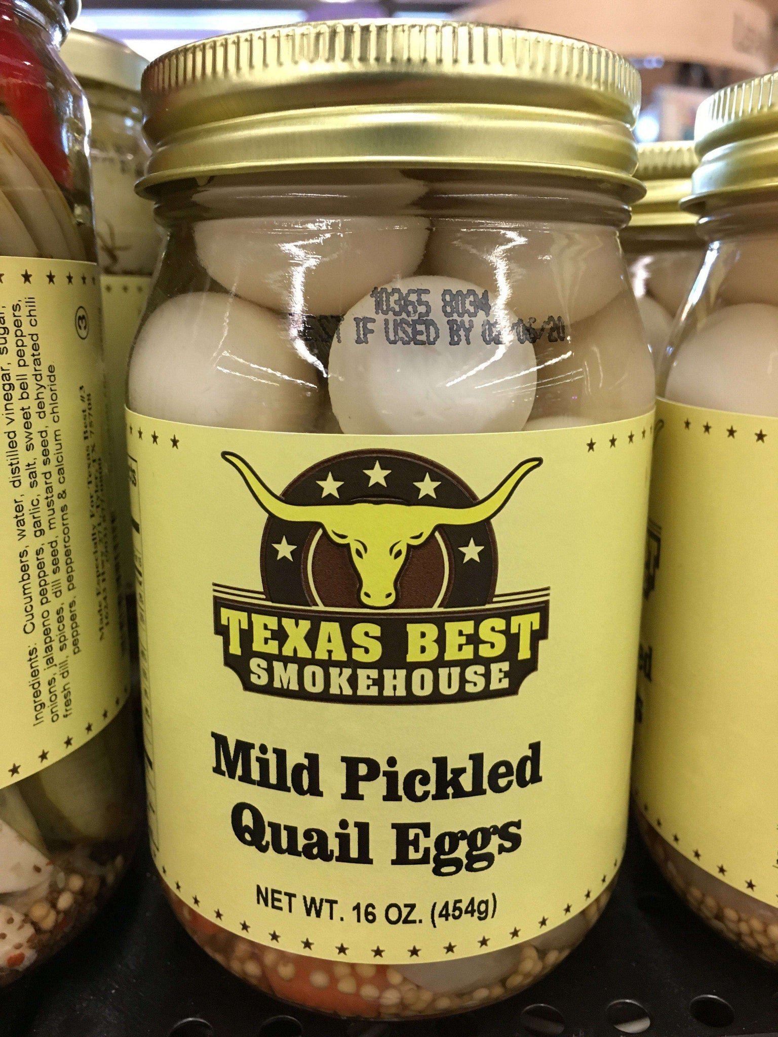 pickled quail eggs