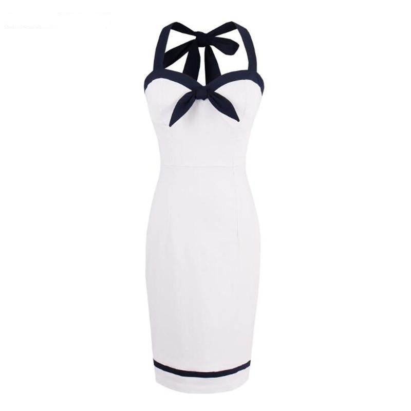 art deco cocktail dress with halter neck