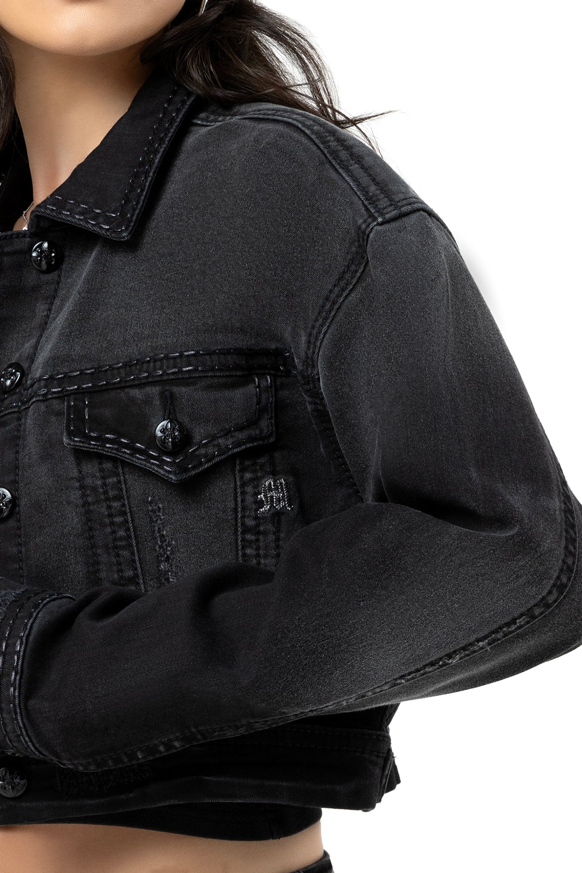 Shop Miss Me Copley Jacket - L / Black