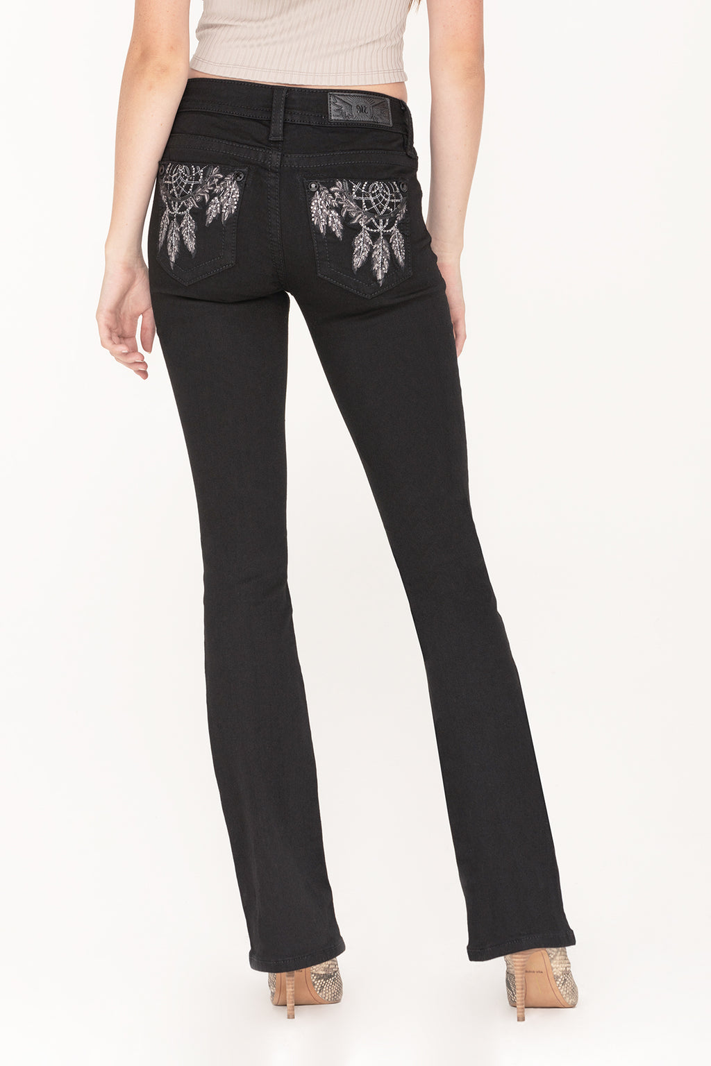 black miss me jeans bootcut