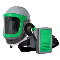 Neck Seal Helmet Respirator with PAPR