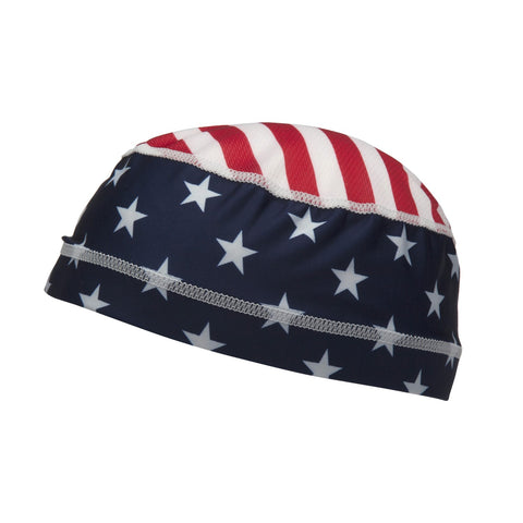 American Flag Skull Cap Liner