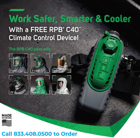 RPB C40 Supplied Air Respirator Conditioning Device