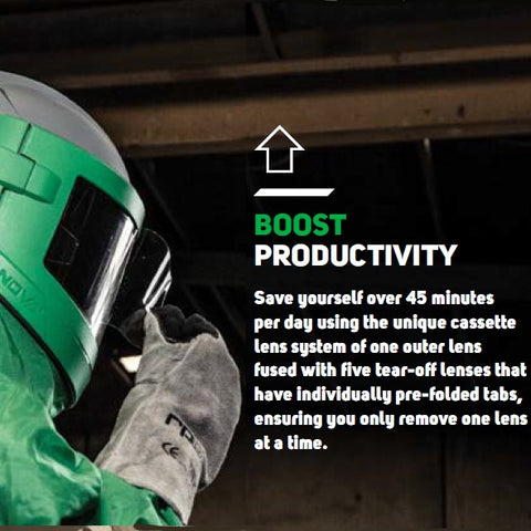 RPB Cassette Lens for Nova 3 Enhances Abrasive Blasting Productivity