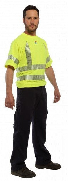 Hi Vis FR T-Shirt - CAT 1 Arc, Type R, Class 3, Short Sleeve