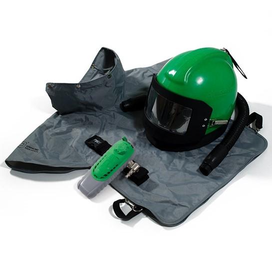 Nova 2000 Blasting Respirator Helmet - Supplied Air, Blast Cape ...