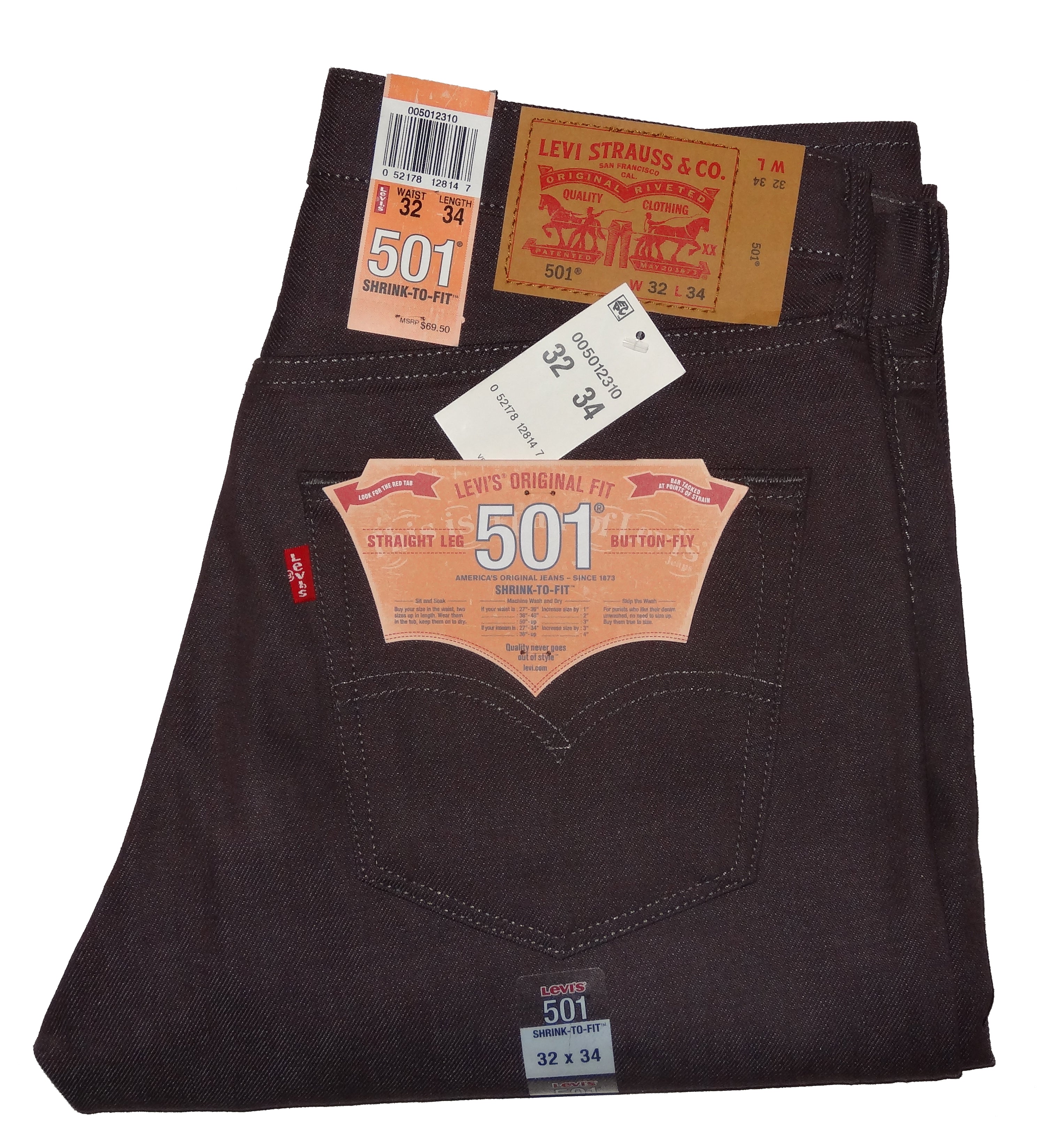 levis 501 32 34