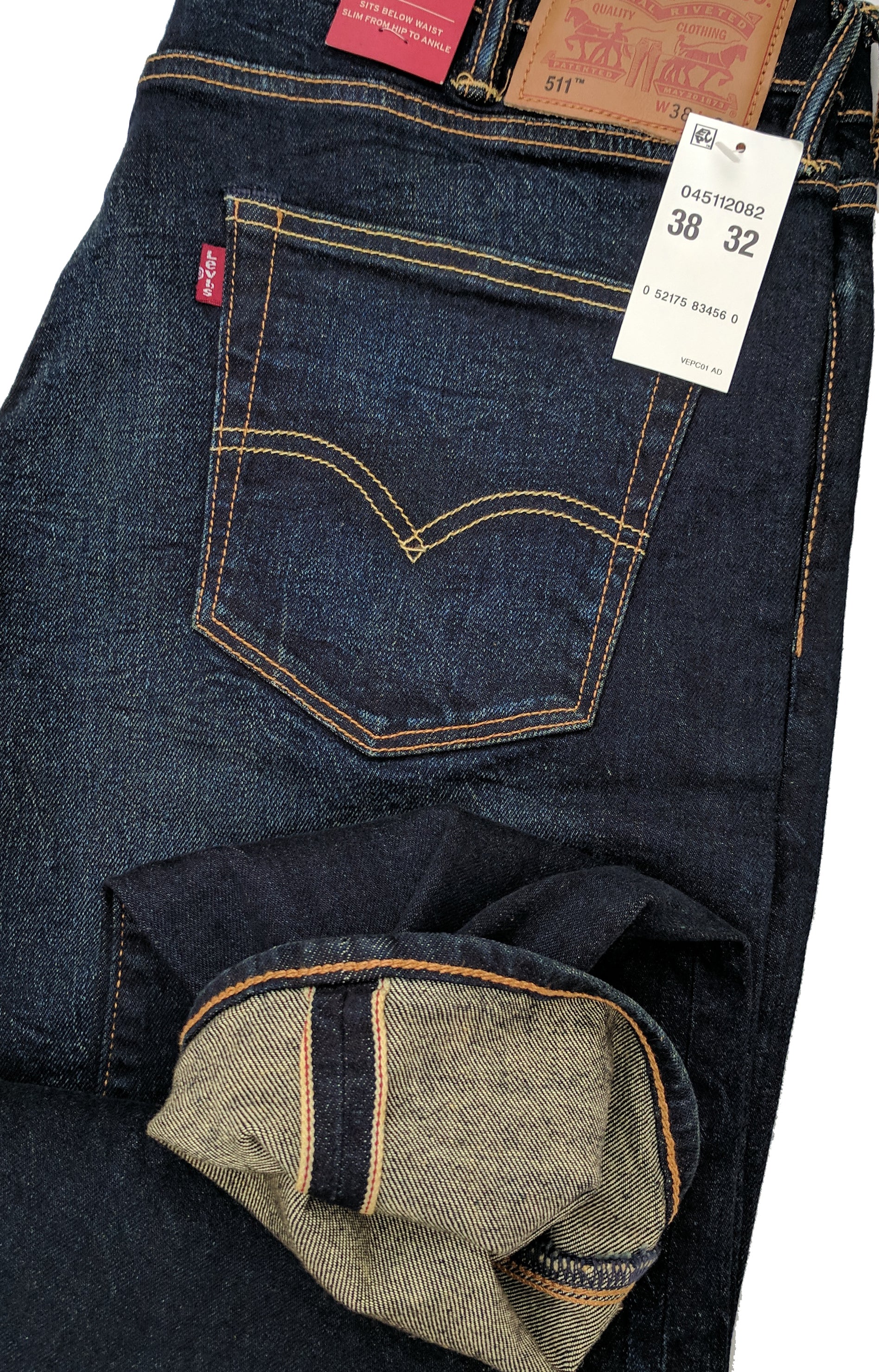 levi's 511 premium selvedge