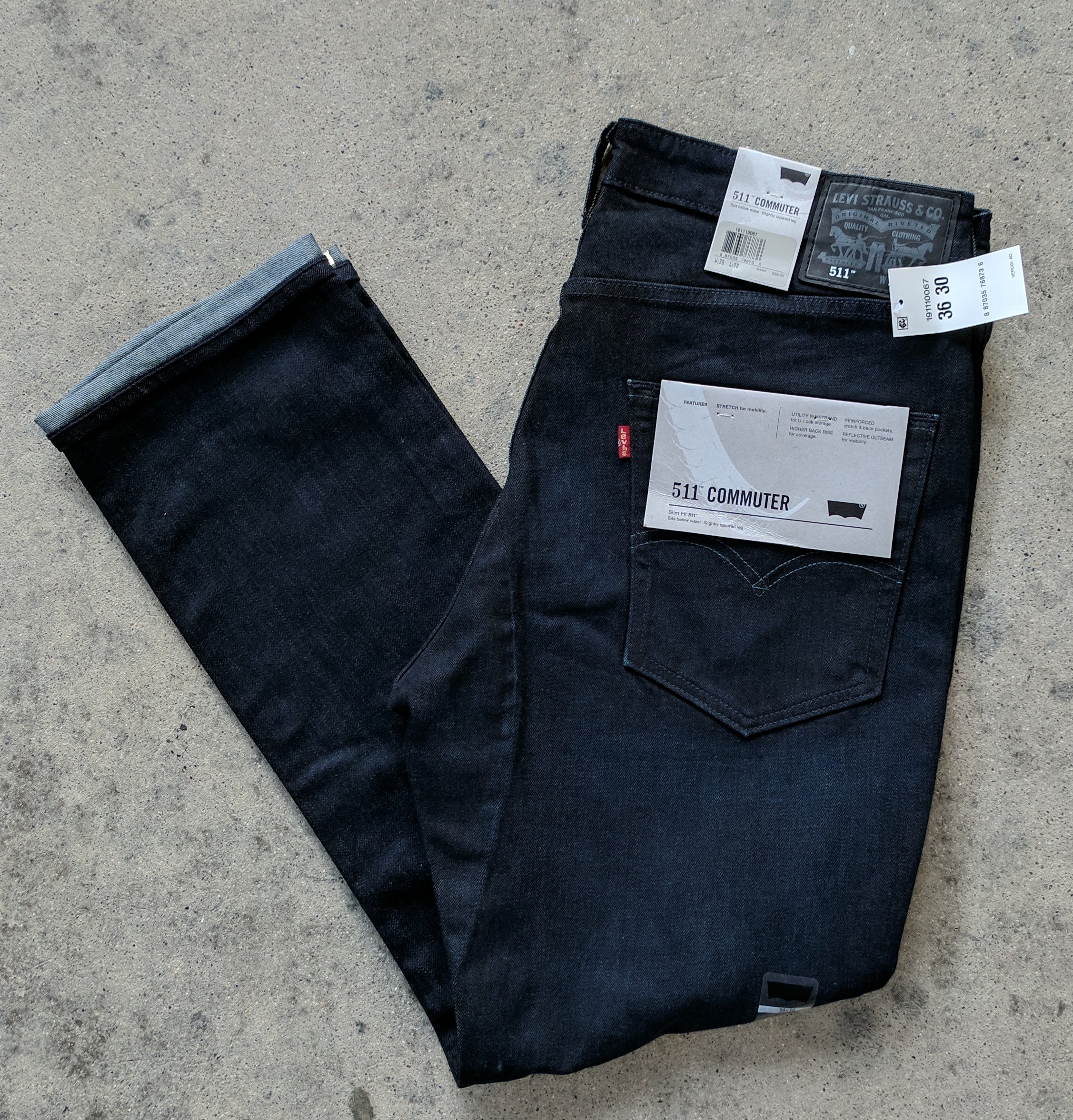 Levi's 511 Slim Fit Denim Jeans - Levi 